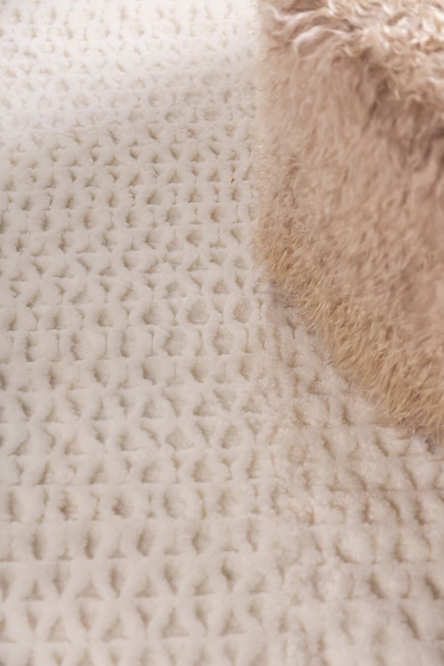 AMANDA - Sculpted Natural Rug - Homelosophy, view 3