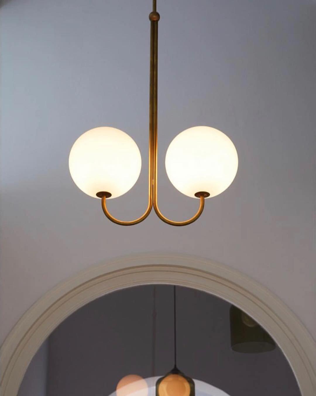 Angle Chandelier