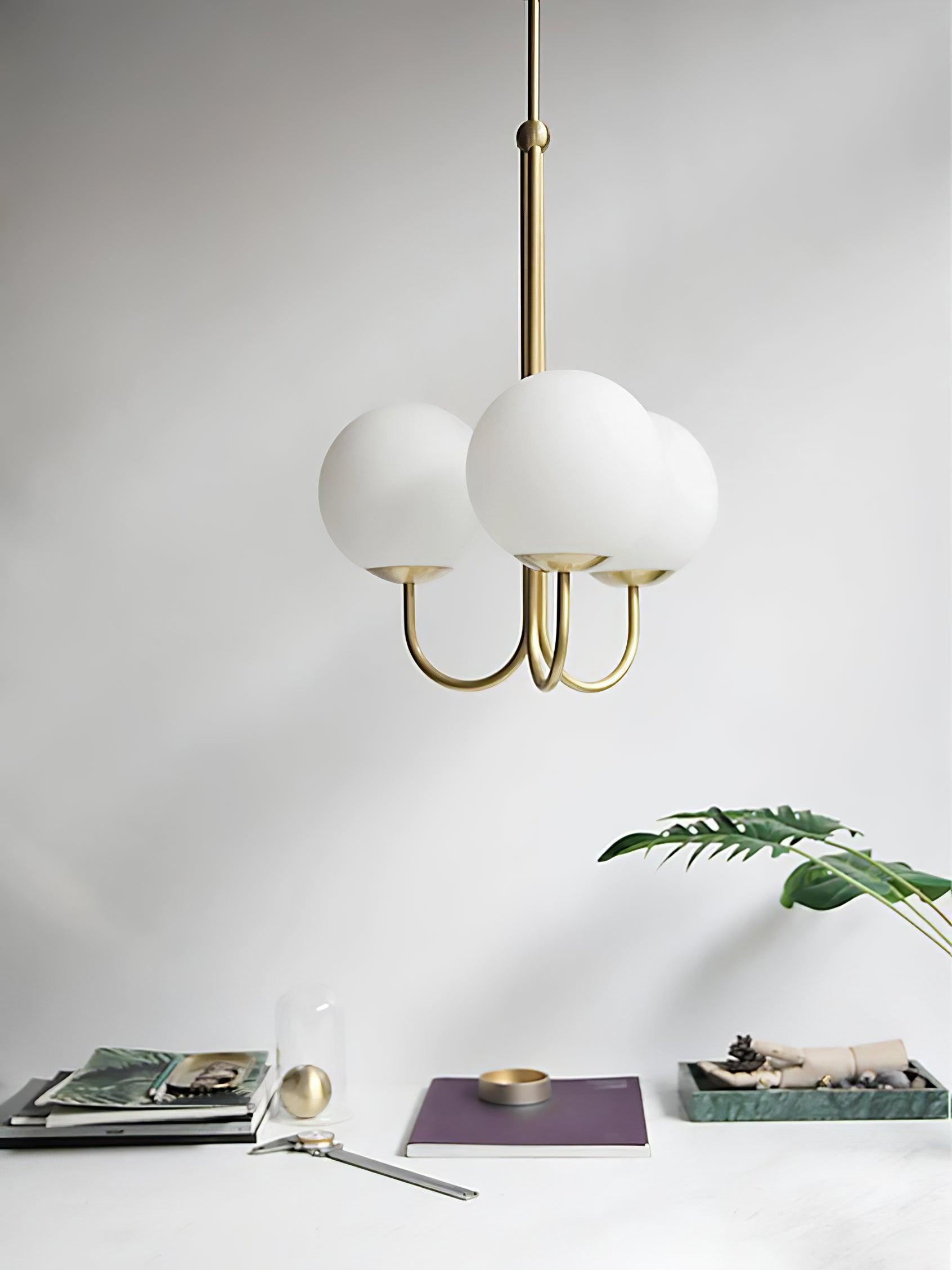 Angle Chandelier
