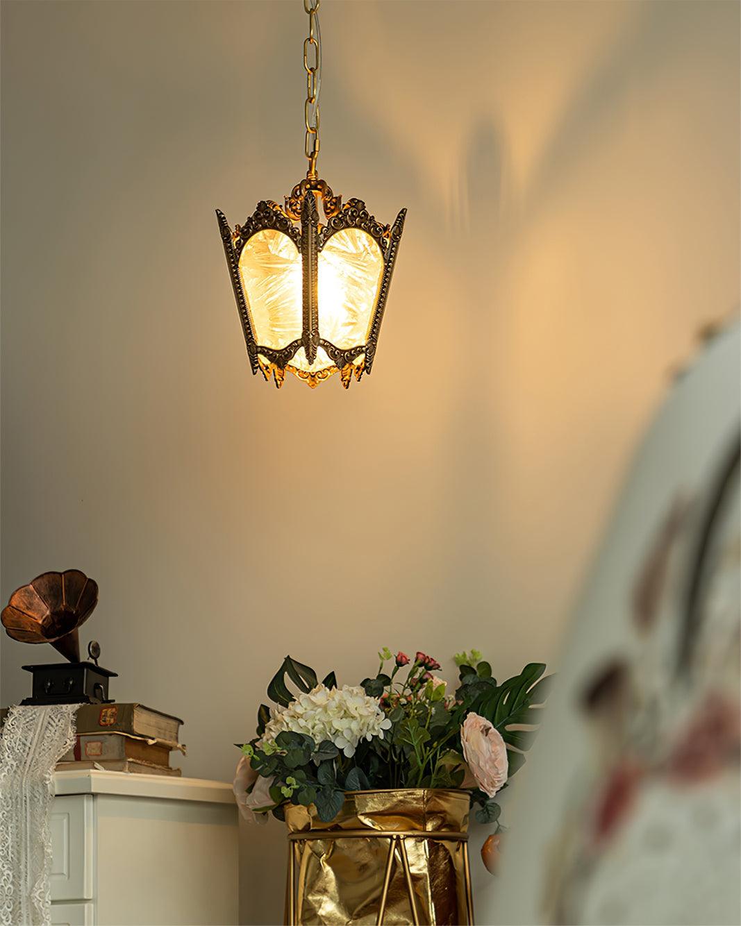 Antique Empire Pendant Lamp 9.1"