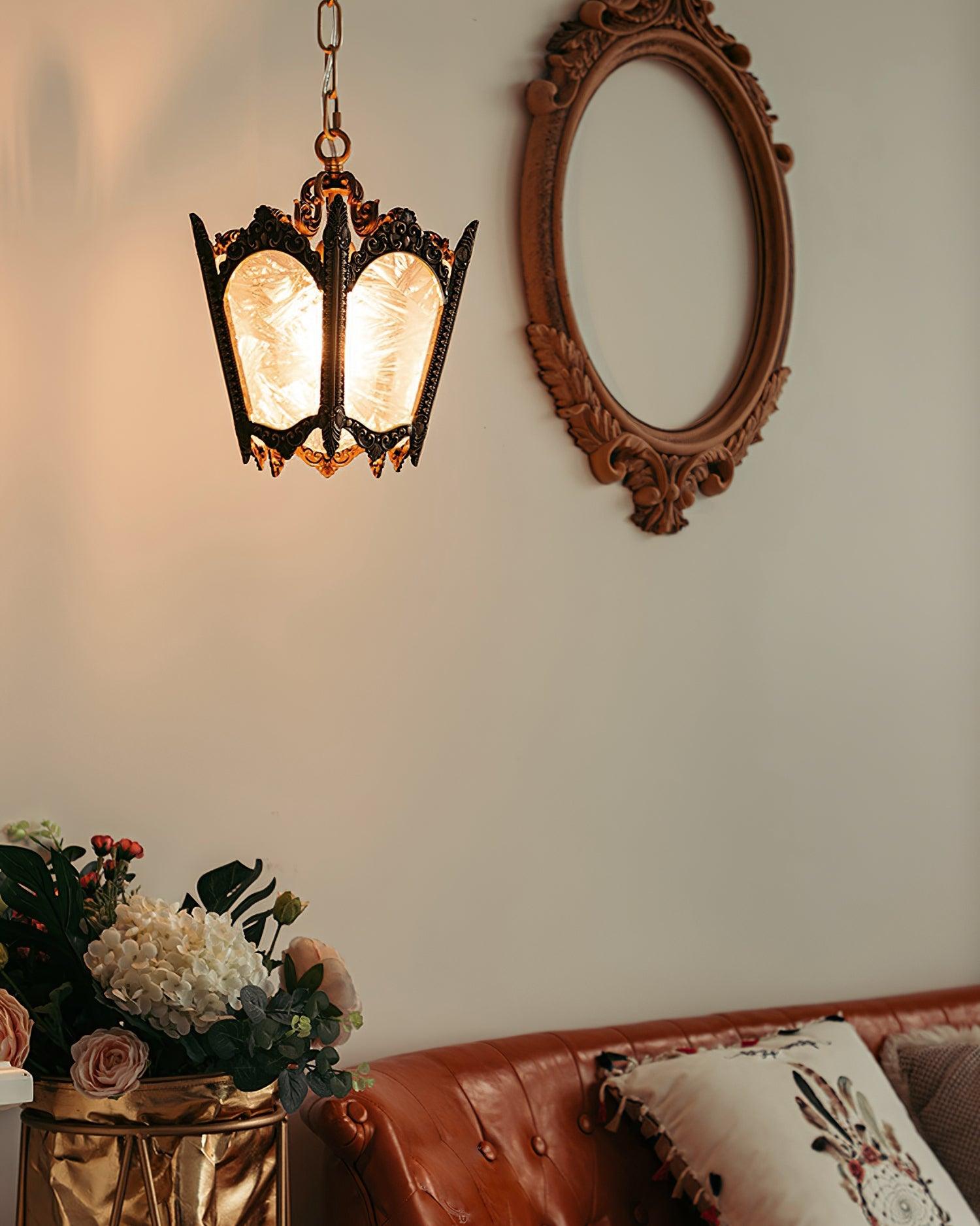 Antique Empire Pendant Lamp 9.1"