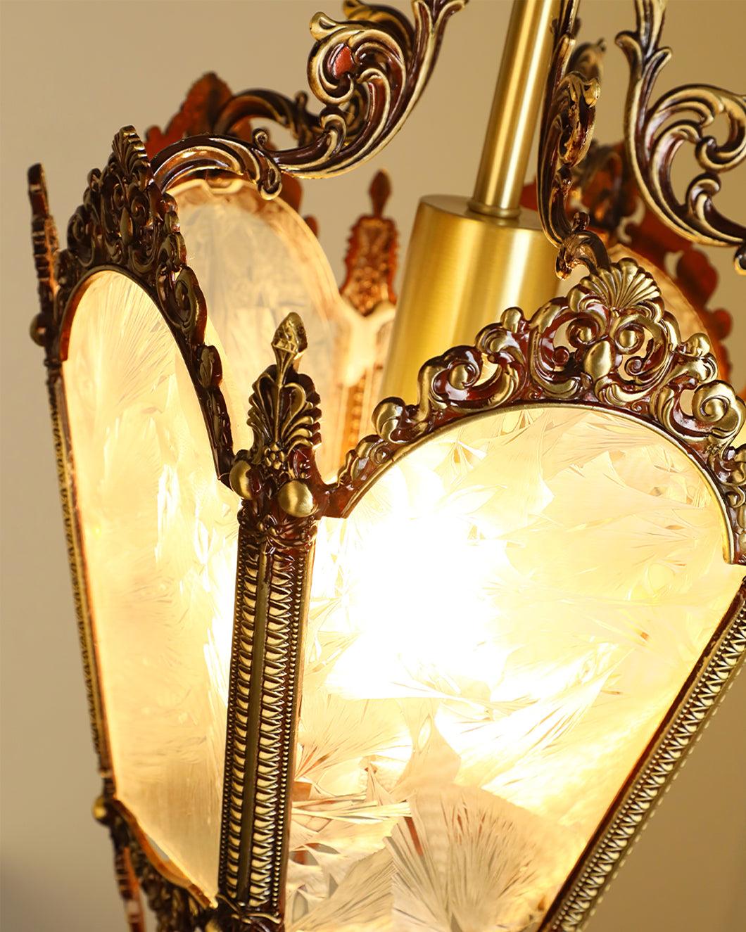 Antique Empire Pendant Lamp 9.1"