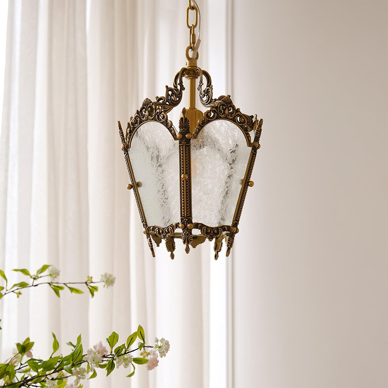 Antique Empire Pendant Lamp 9.1"