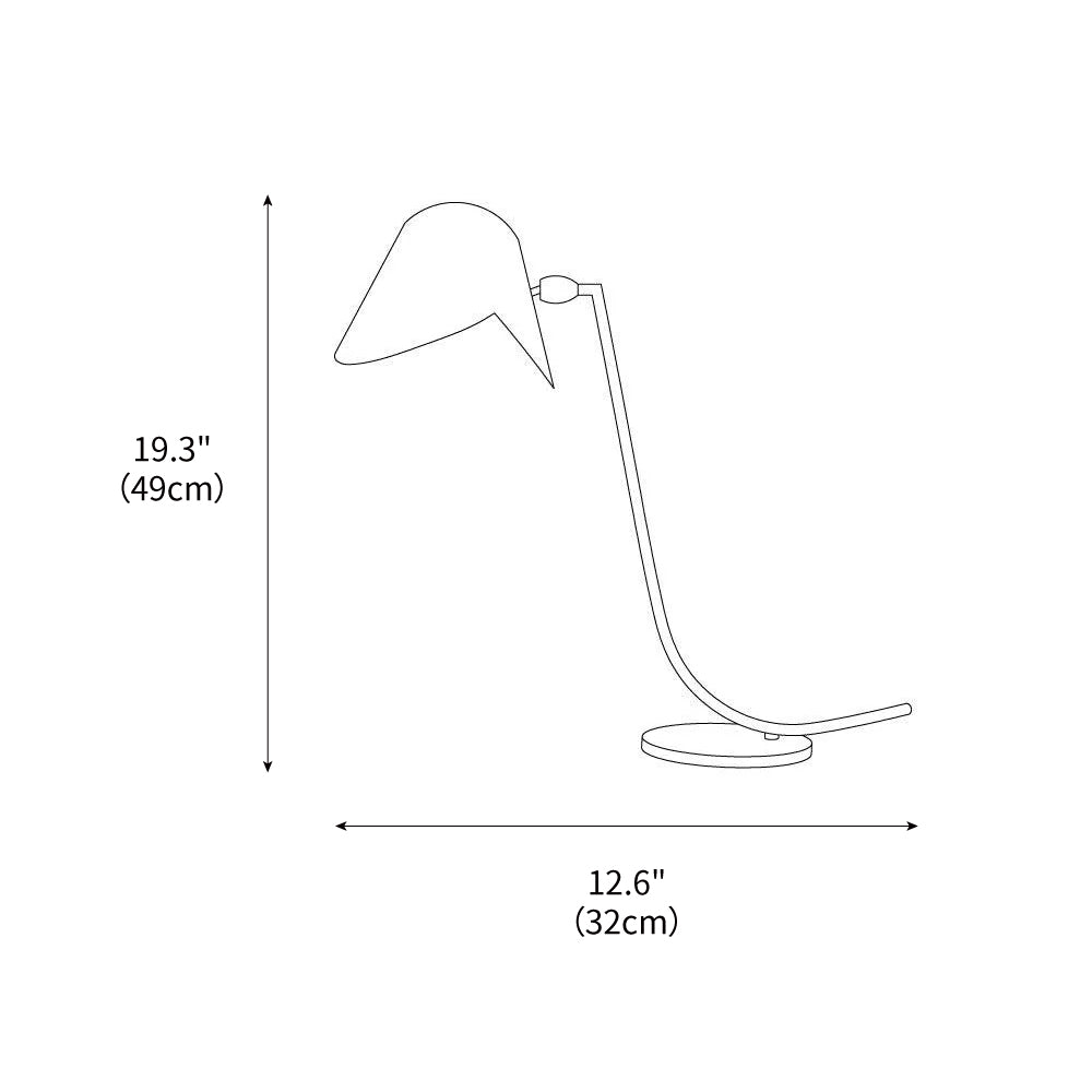 Antony Table Lamp 12.6"