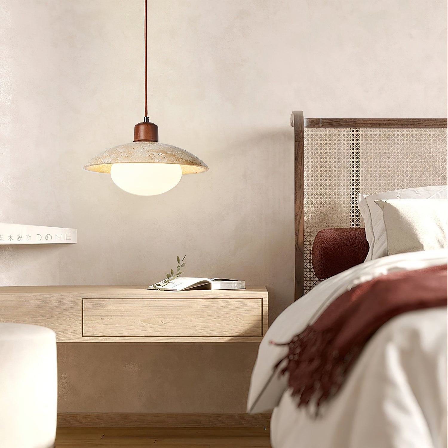 Aria Disc Pendant Lamp 9.8"