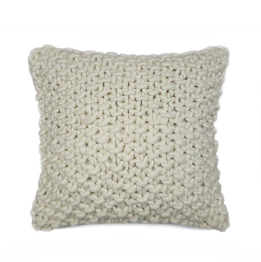 Arroz Chunky Wool Pillow - Homelosophy