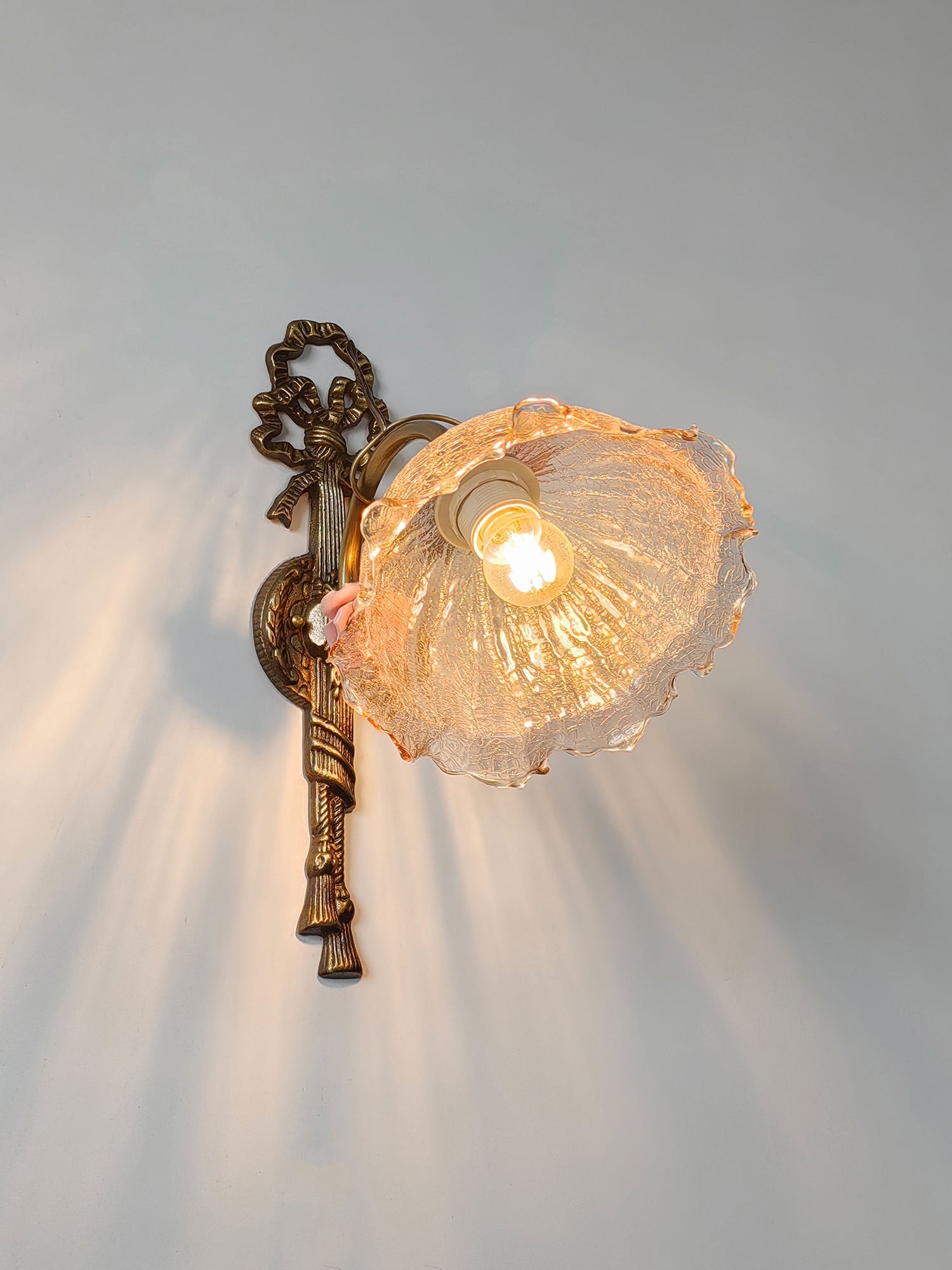 Asfour Brass Wall Lamp