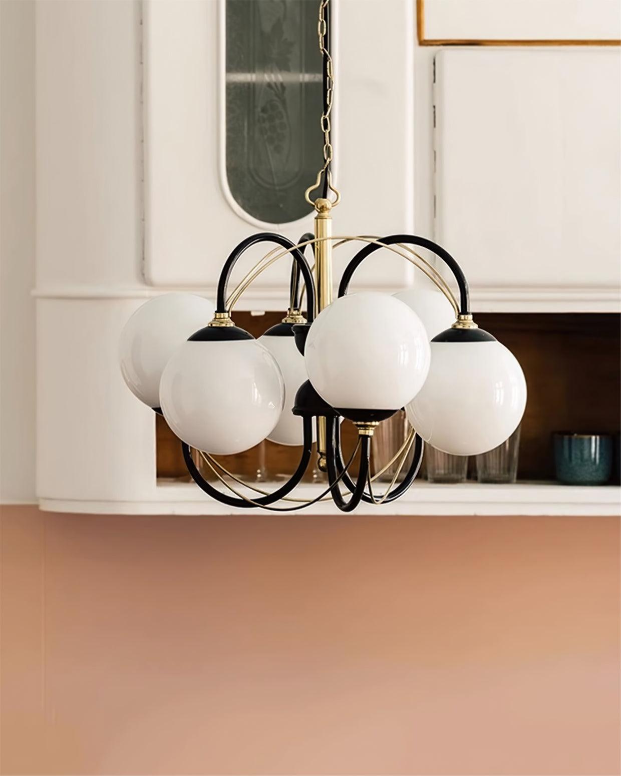 Atomic Orbit Chandelier 23.6"