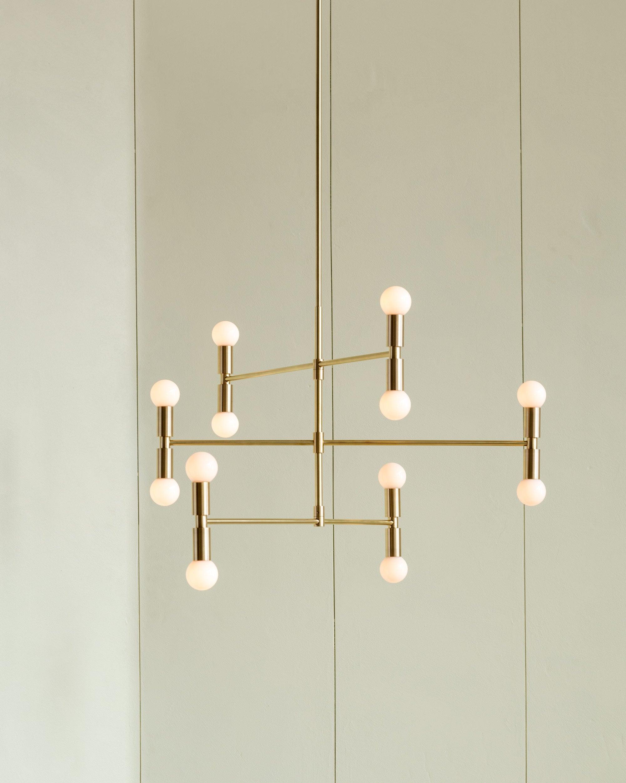 Atomium Chandelier 33.5"