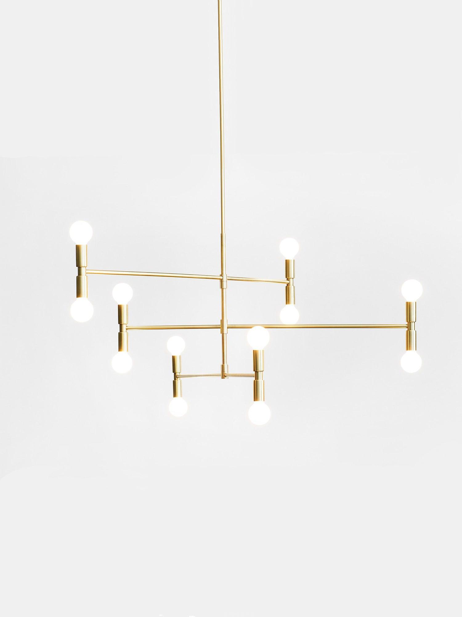 Atomium Chandelier 33.5"