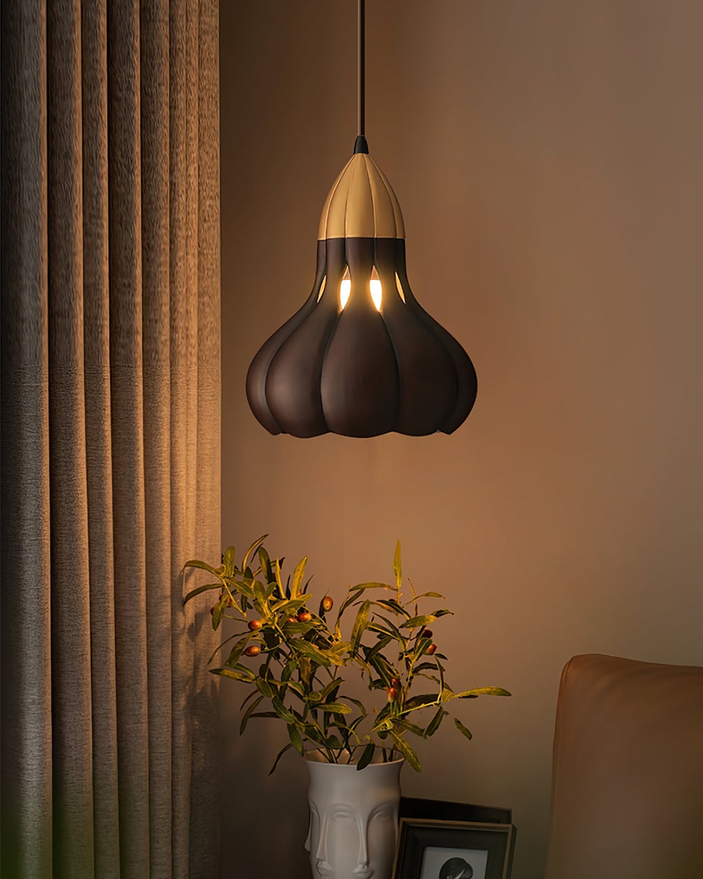 Aubree Wood Pendant Lamp