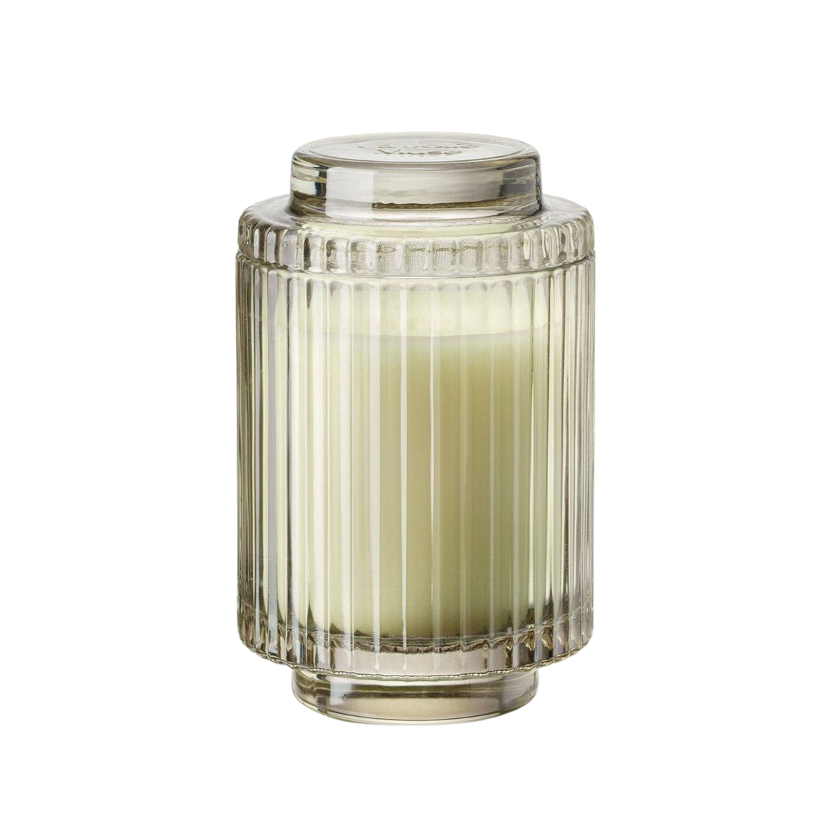 Aurélie Reeded Glass Candle: Kyoto Vine & Moss (M) - Source by Studio Skara