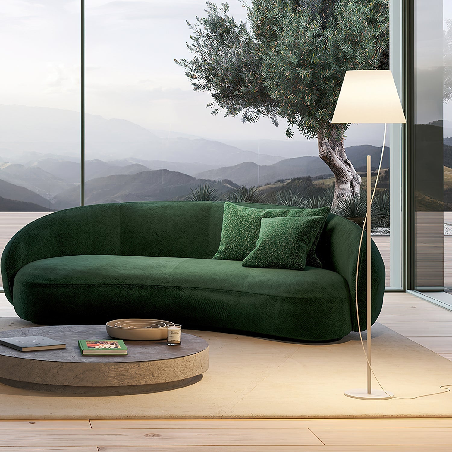Aurora Whisper Floor Lamp