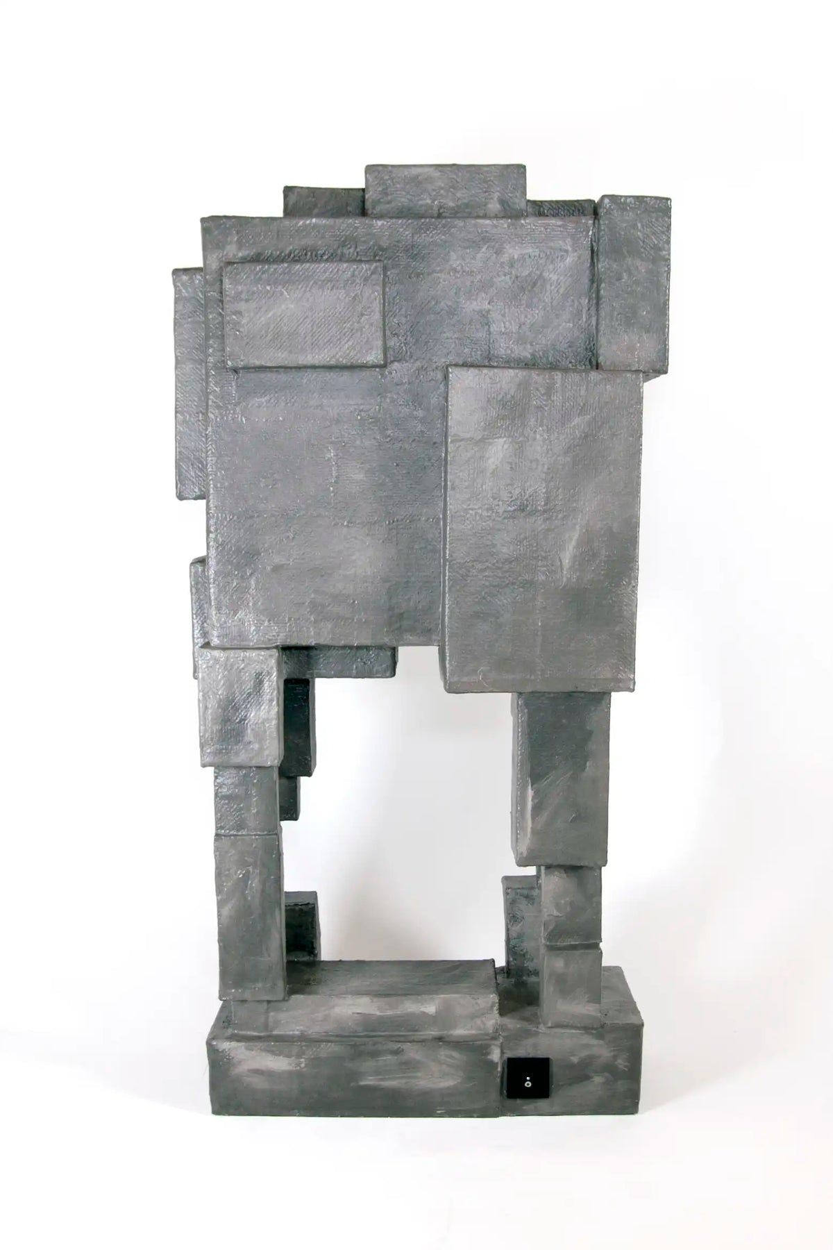 Grey Upcycled Bar Cabinet - BOX-3 by Studio Josha