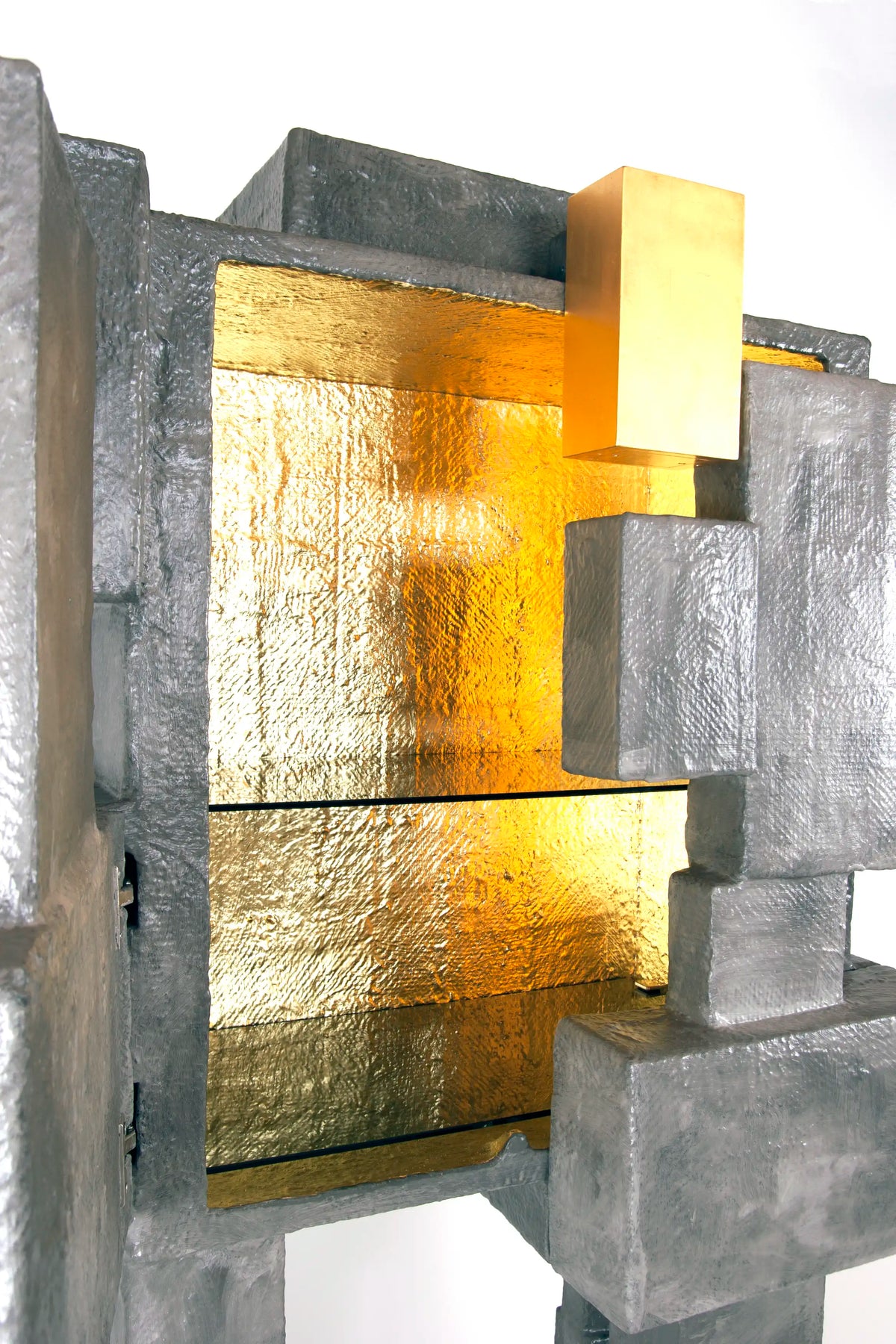 Grey Upcycled Bar Cabinet - BOX-3 by Studio Josha