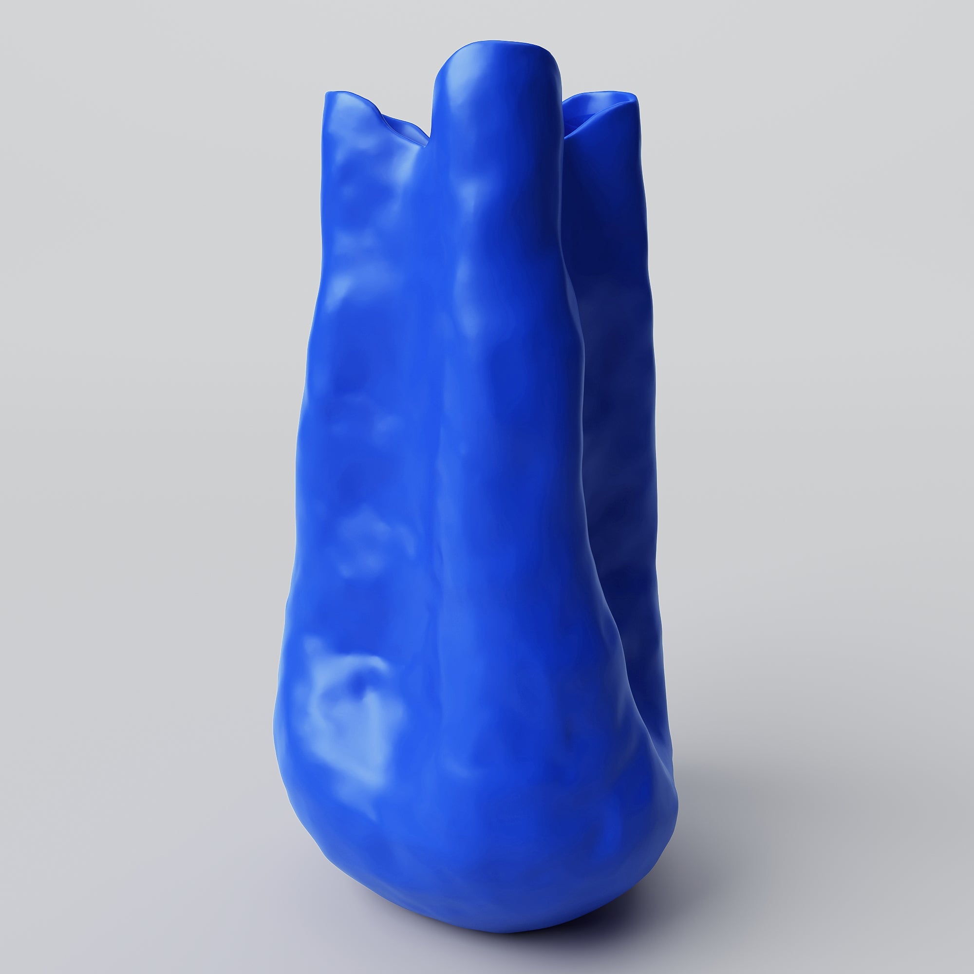 Barbara Blue Porcelain Vase