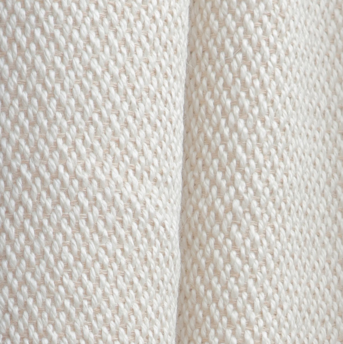 Melange Ivory Luxury Throw Blanket - Homelosophy, view 2