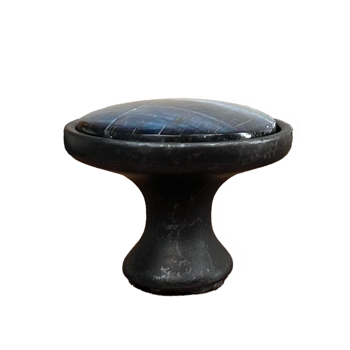 Blue Tiger Eye Cabinet Knob - Source by Studio Skara, view 5