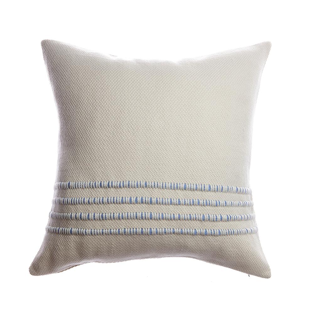 Merino Wool Striped Throw Pillow - Homelosophy, view 10