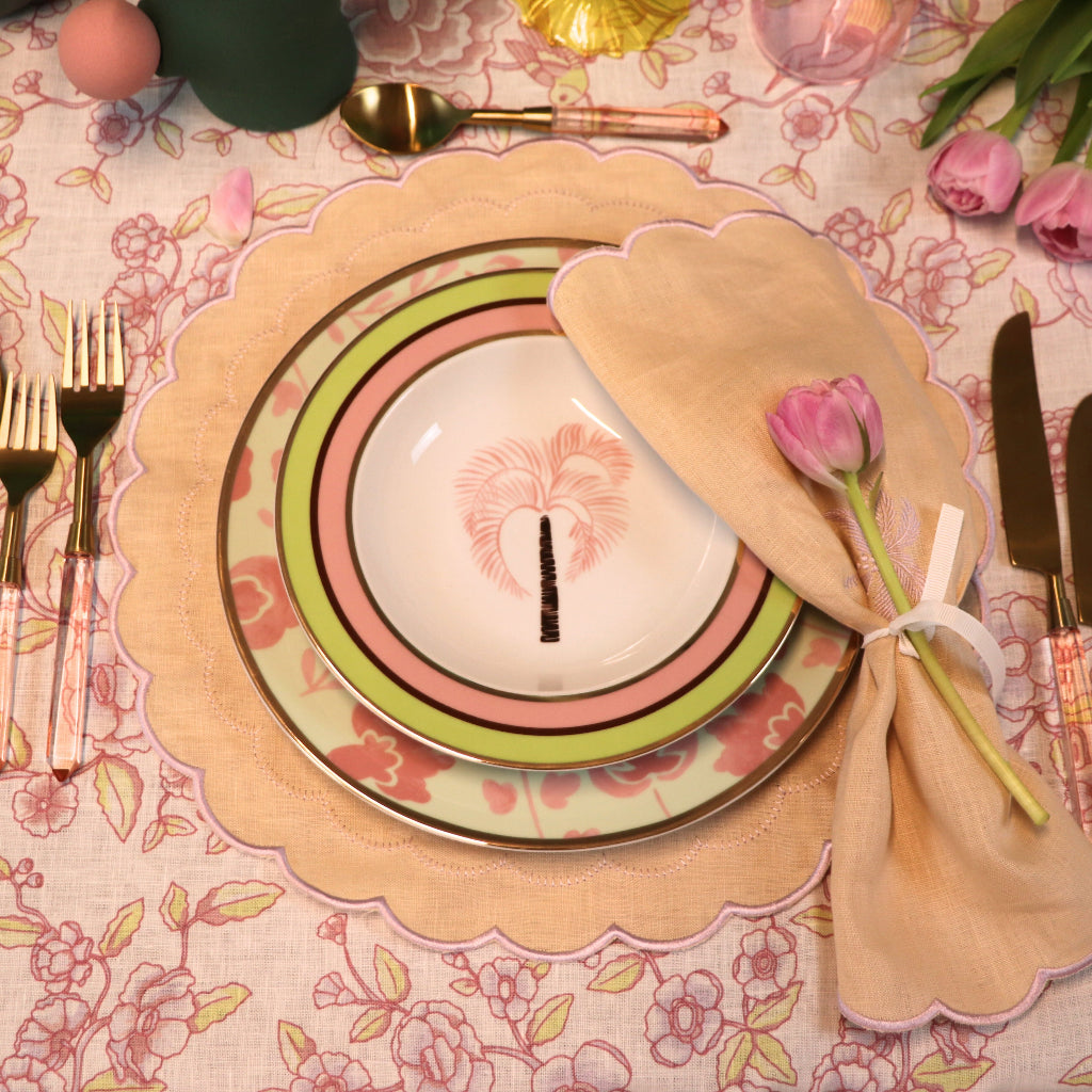 Blush Buttercream Placemat - Set of 4