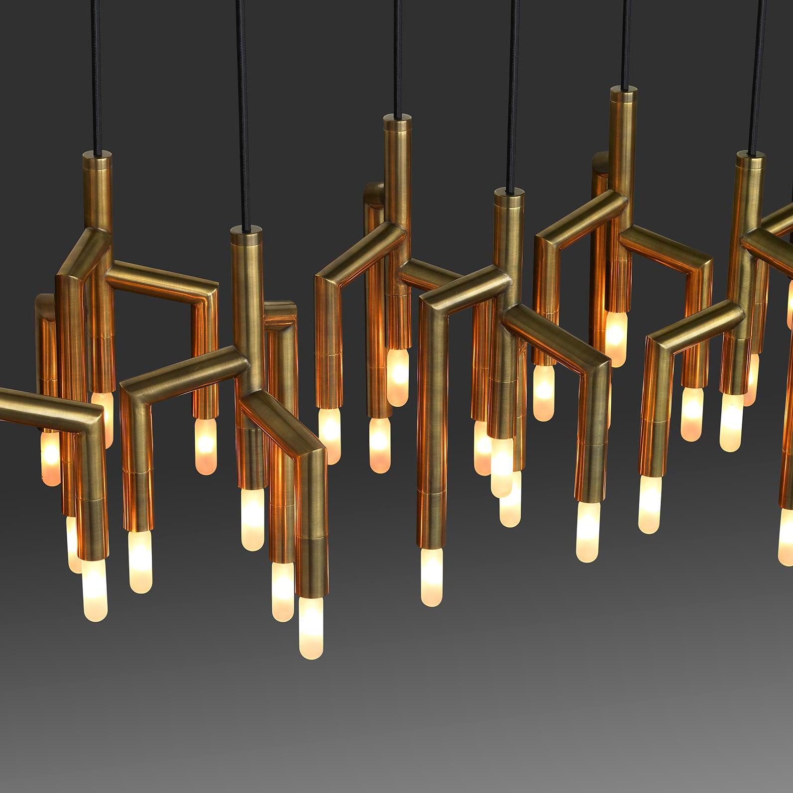 Branched Glow Chandelier