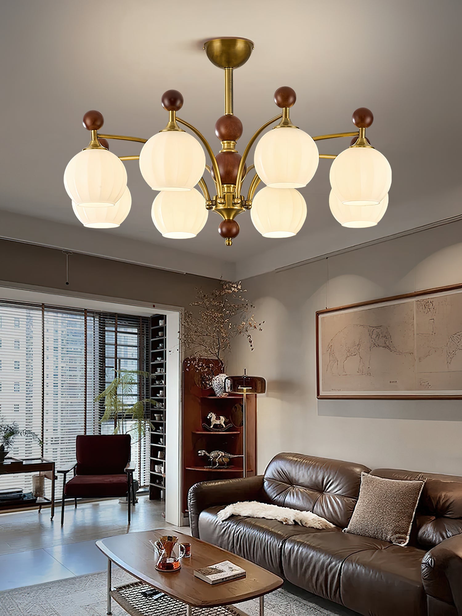 Breton Chandelier