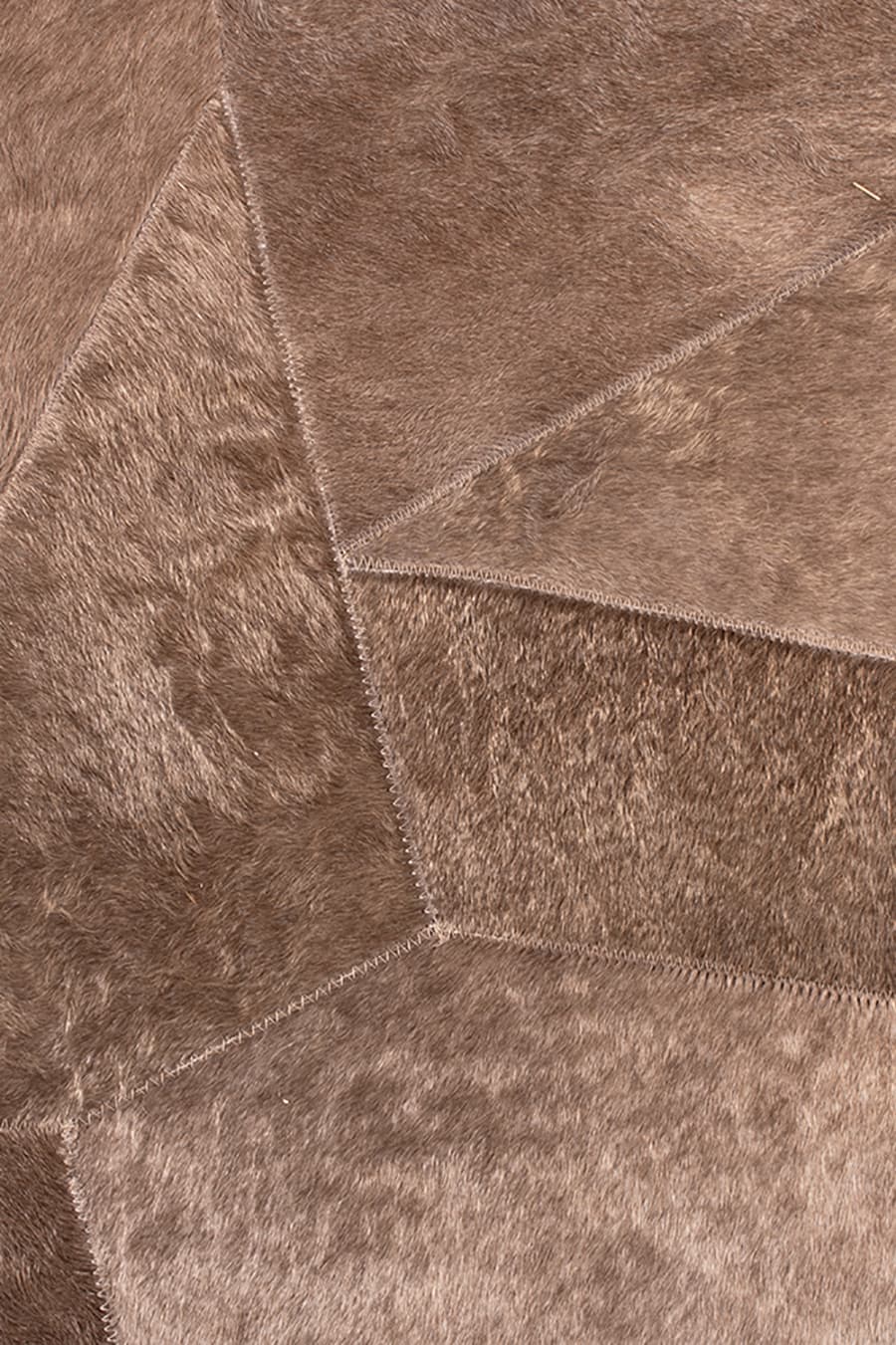 BROKEN ROUND - Patchwork Cowhide Rug - Homelosophy, view 7