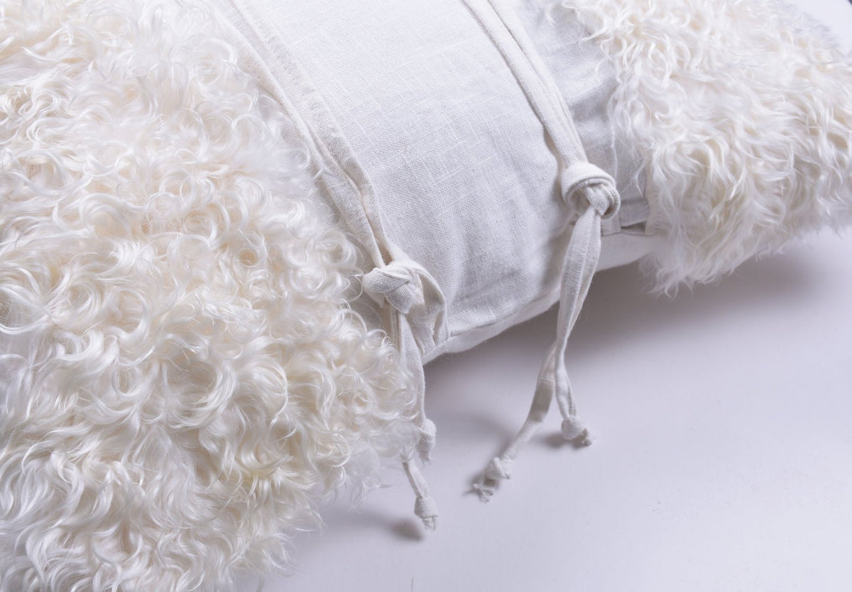 Celine Goat Skin Pillow - Homelosophy, view 2