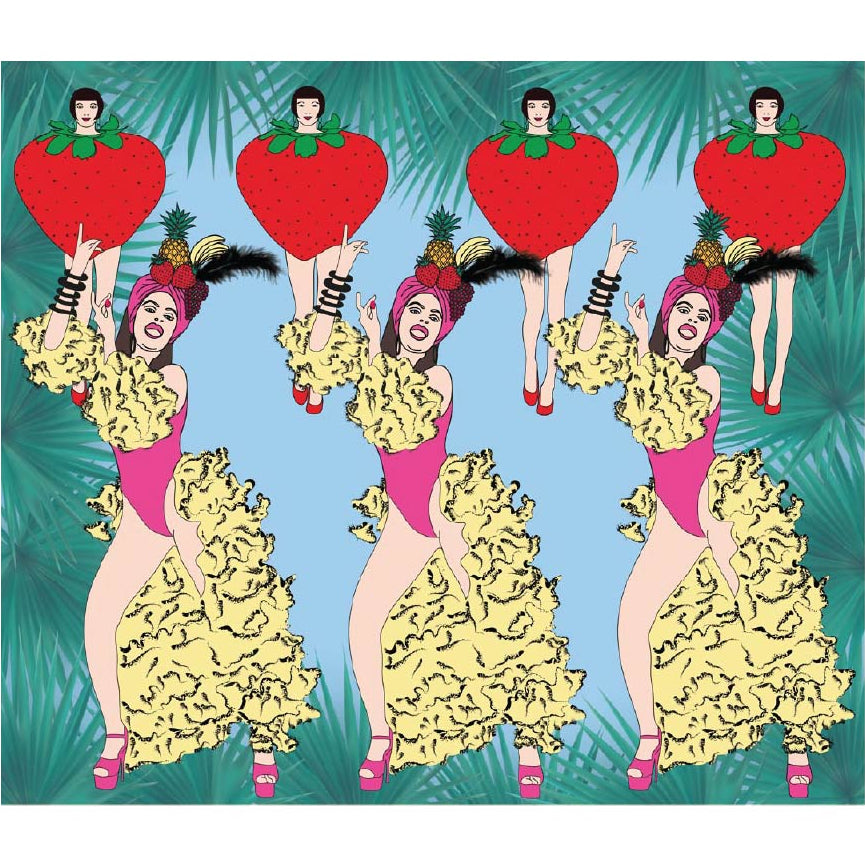 Retro Carmen Miranda Wallpaper