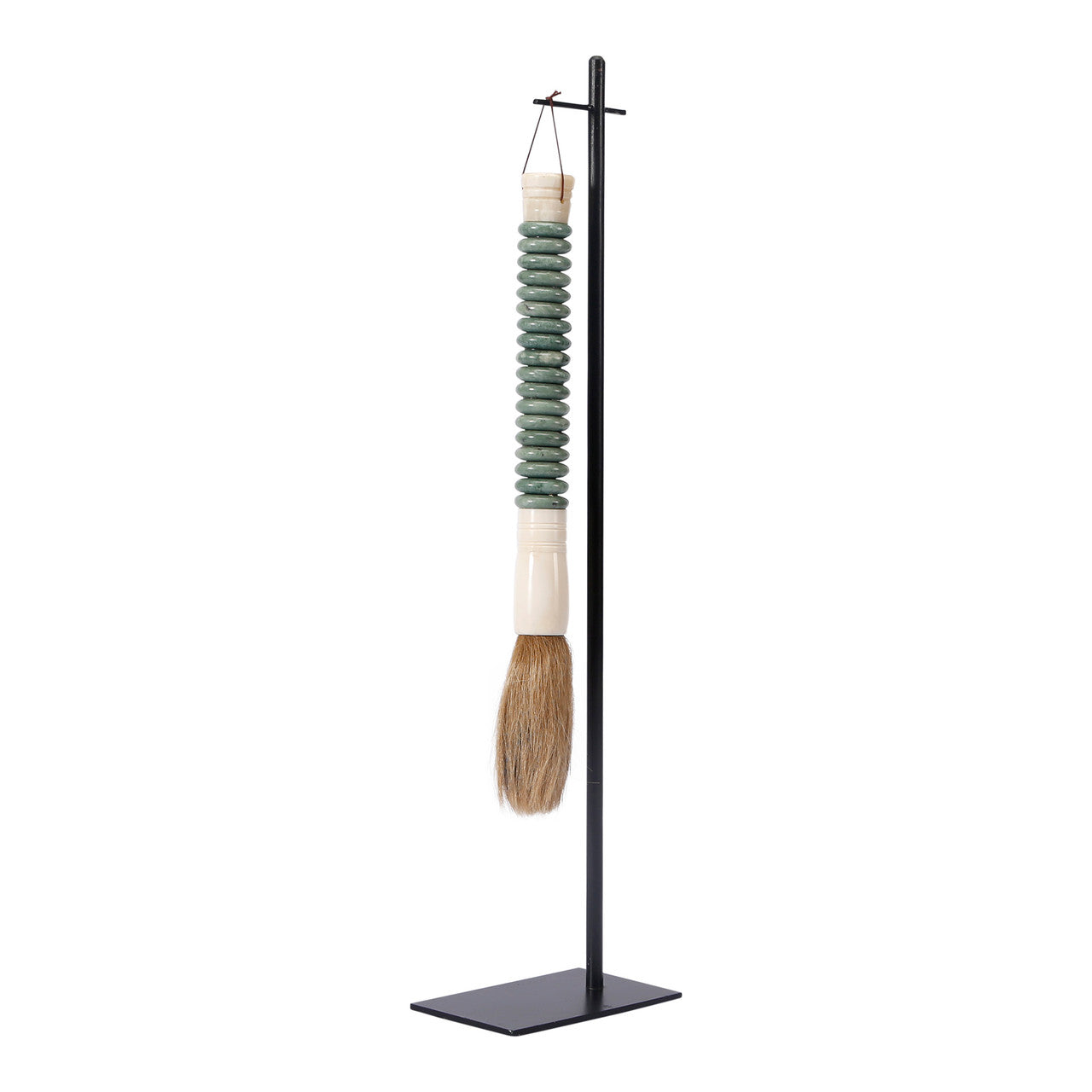 Light Green Jade Abacus Brush XL image