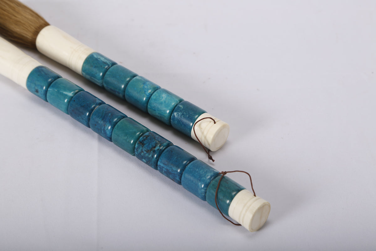 Jewelry Blue Jade Calligraphy Brush Large