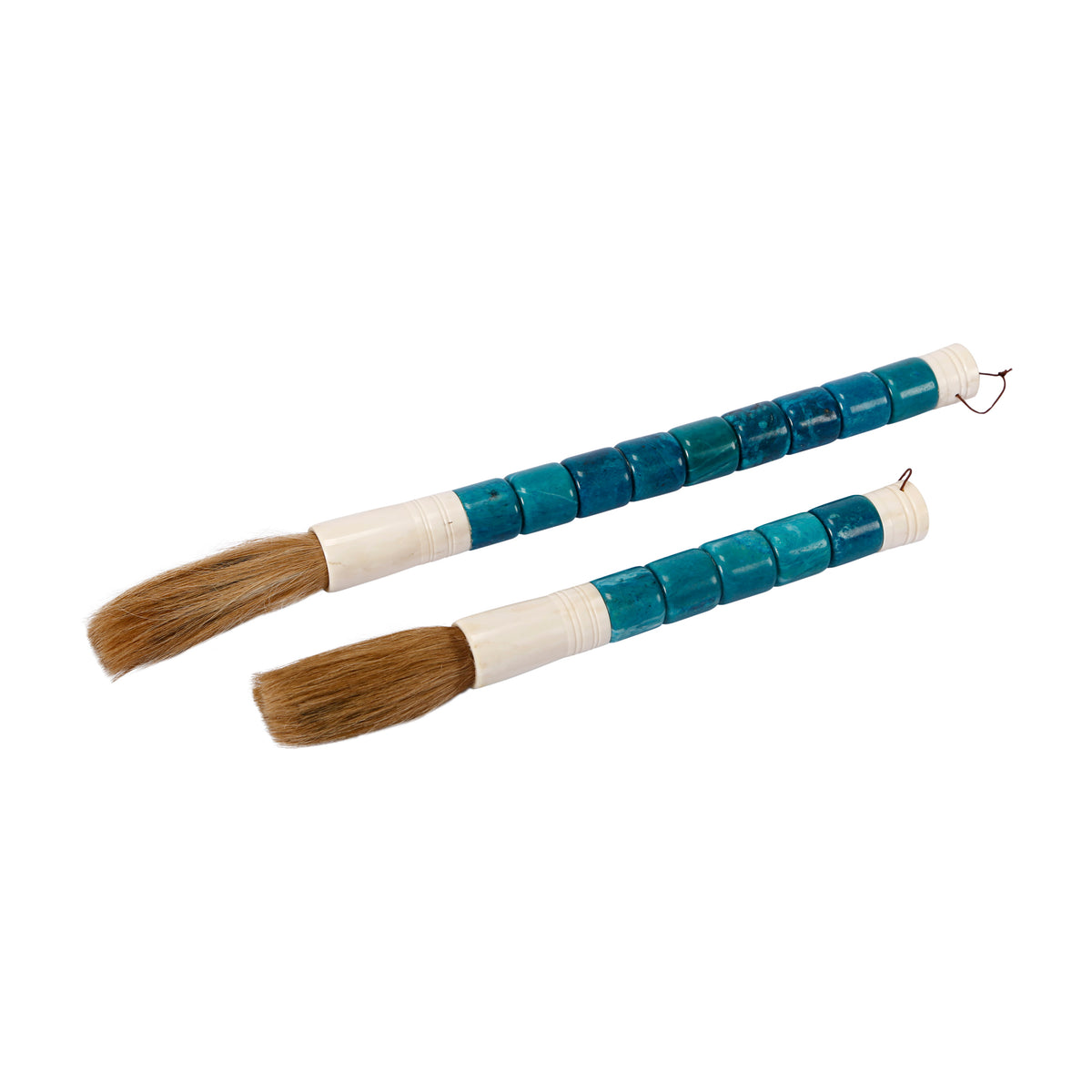 Jewelry Blue Jade Calligraphy Brush Small
