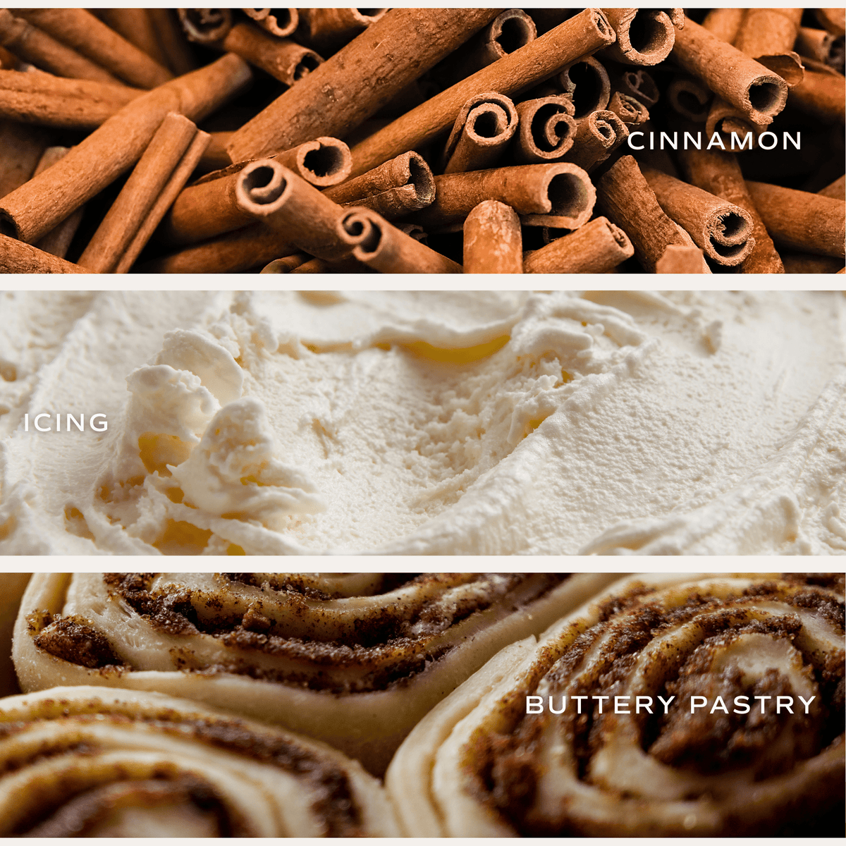 Cinnamon Rolls Soy Candle - Amber Jar - 9 oz - Sweet Water Decor, view 3