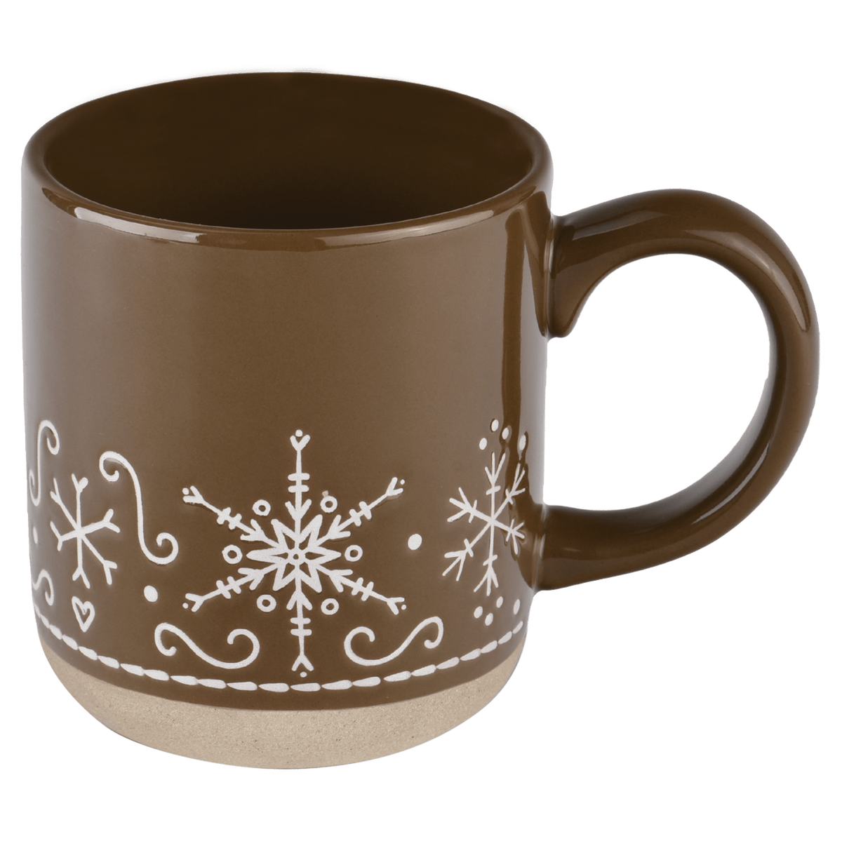 Gingerbread 14 oz Stoneware Coffee Mug - Sweet Water Decor