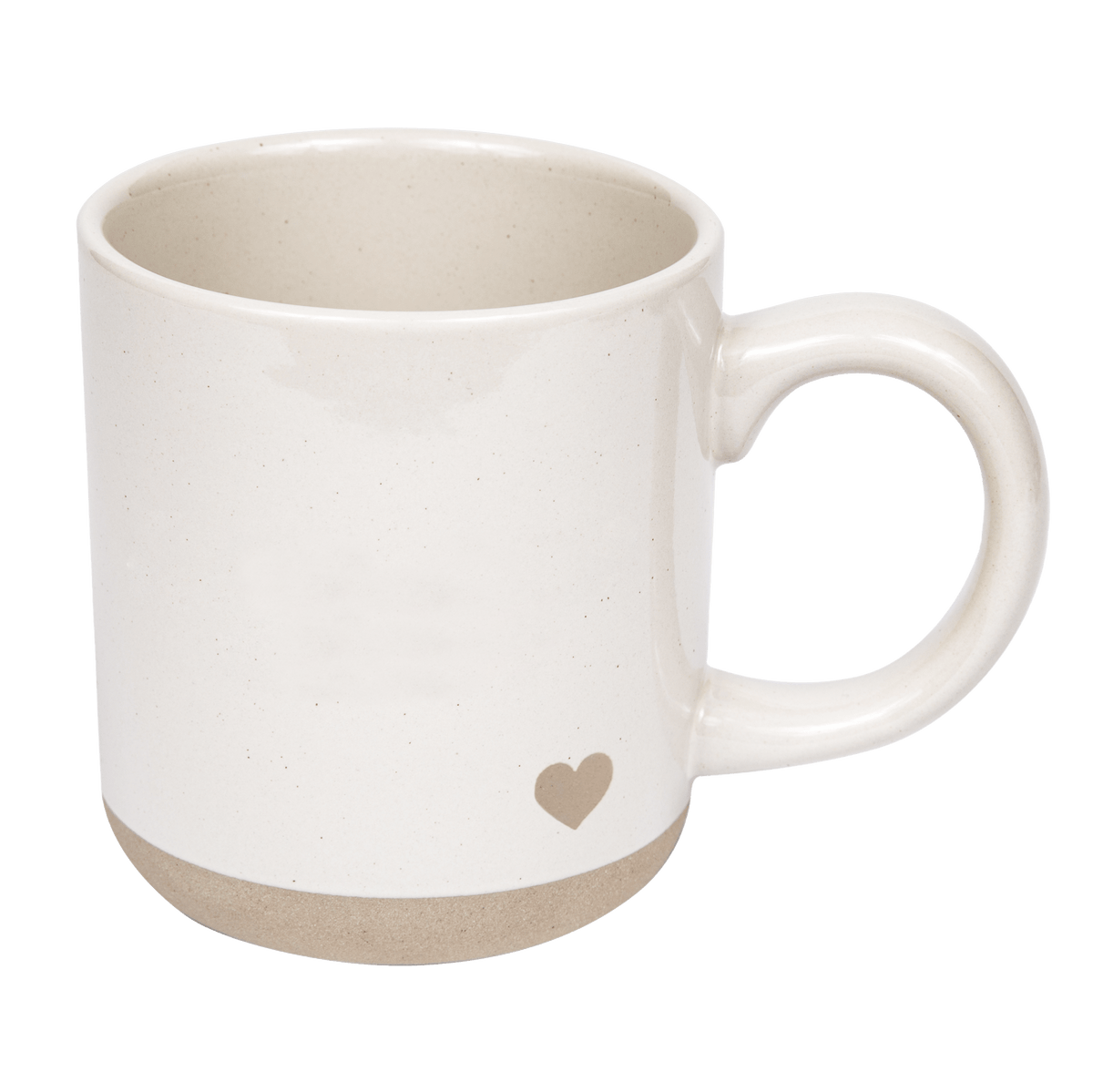 Heart 14 oz Stoneware Coffee Mug - Sweet Water Decor