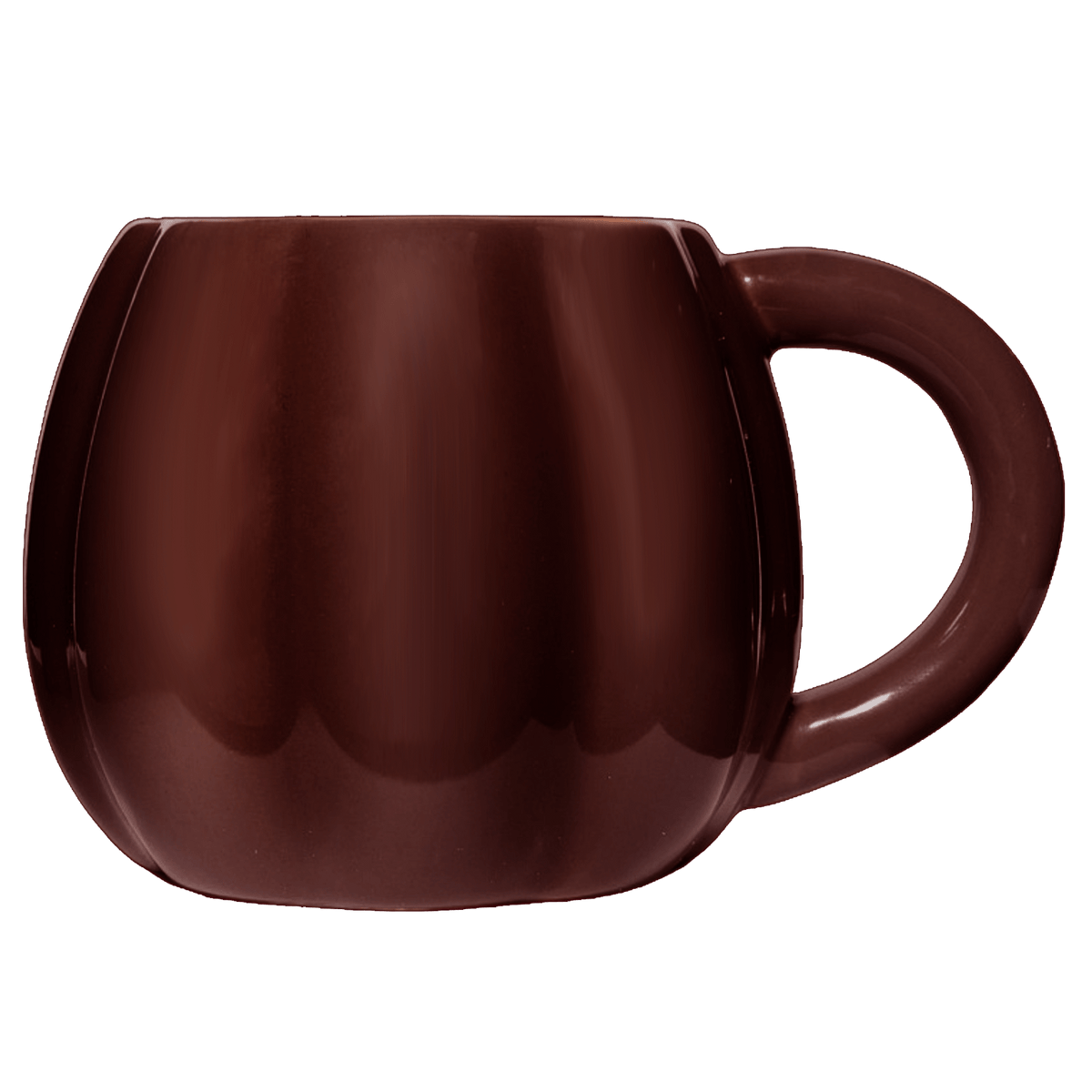 Brown Pumpkin 19 oz Figural Coffee Mug - Sweet Water Decor