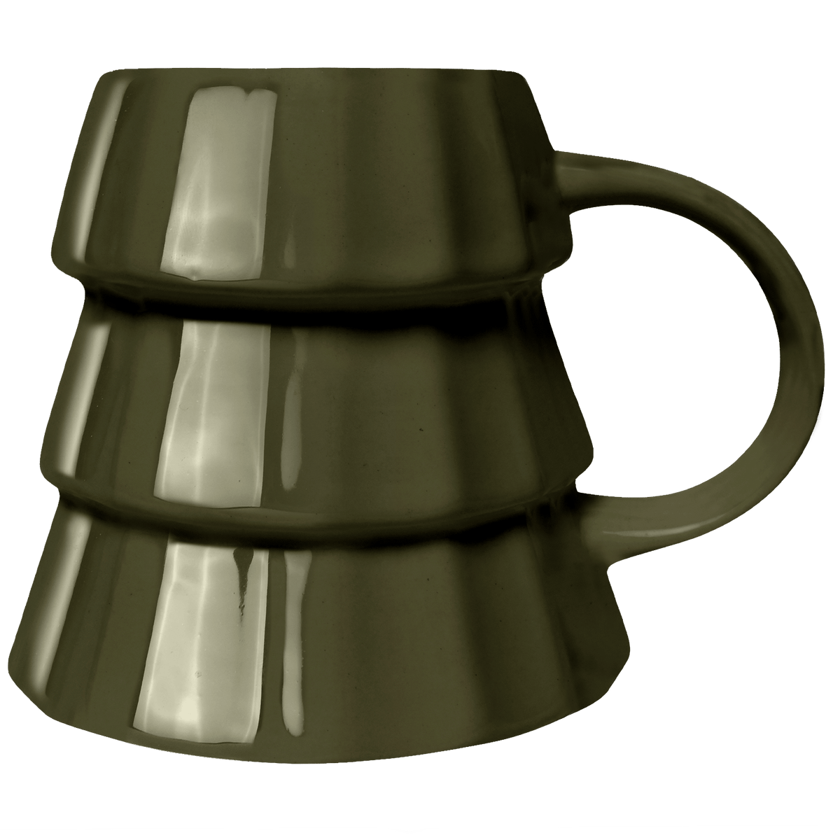 Green Tree 17 oz Figural Coffee Mug - Sweet Water Decor