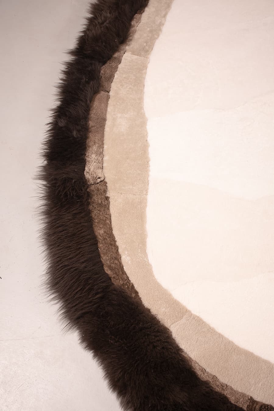 CROMO – Custom Shaped Shearling Rug - Homelosophy, view 5