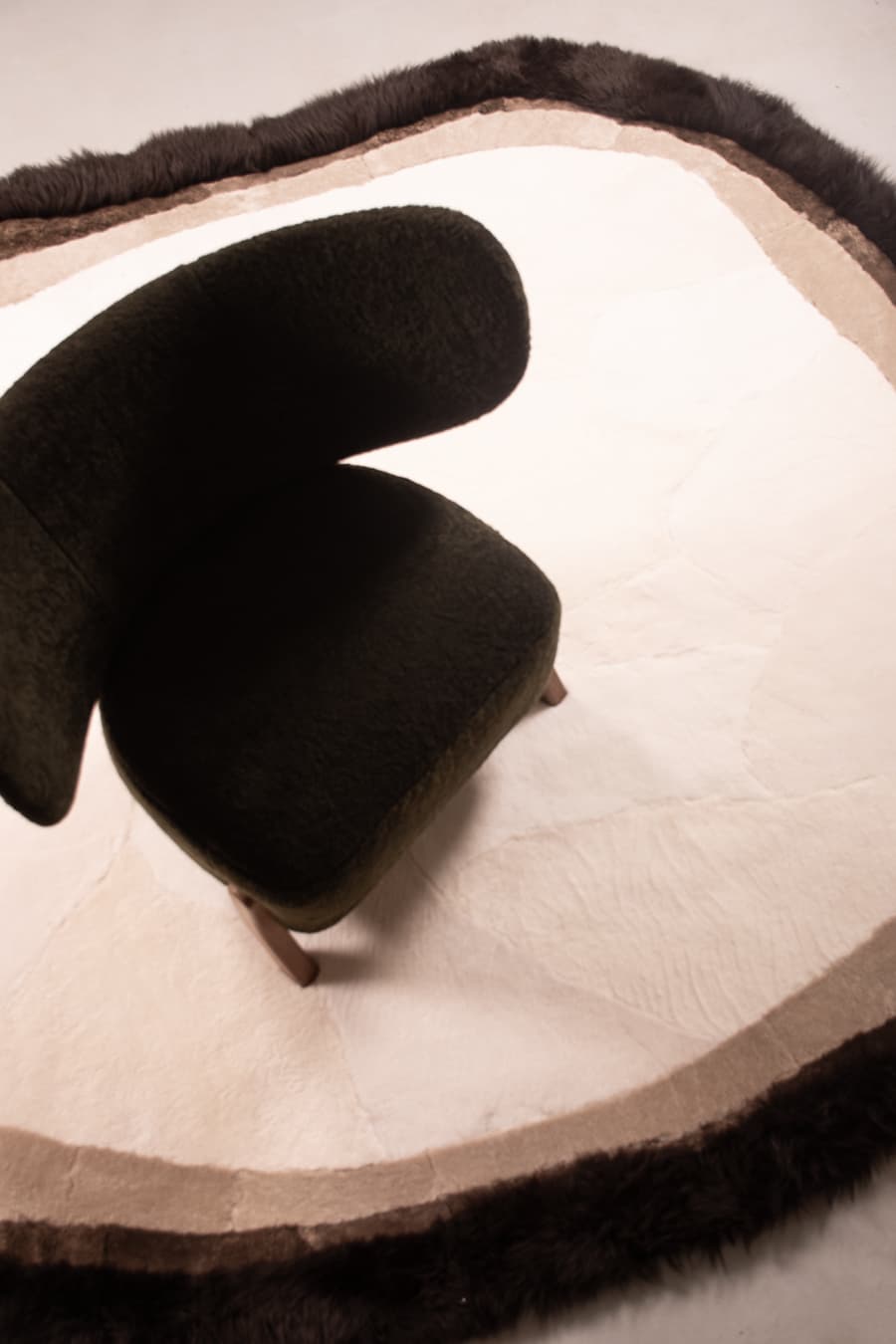 CROMO – Custom Shaped Shearling Rug - Homelosophy, view 4