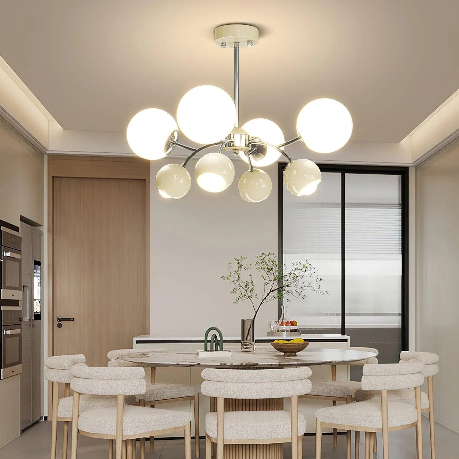 Celestial Spheres Chandelier