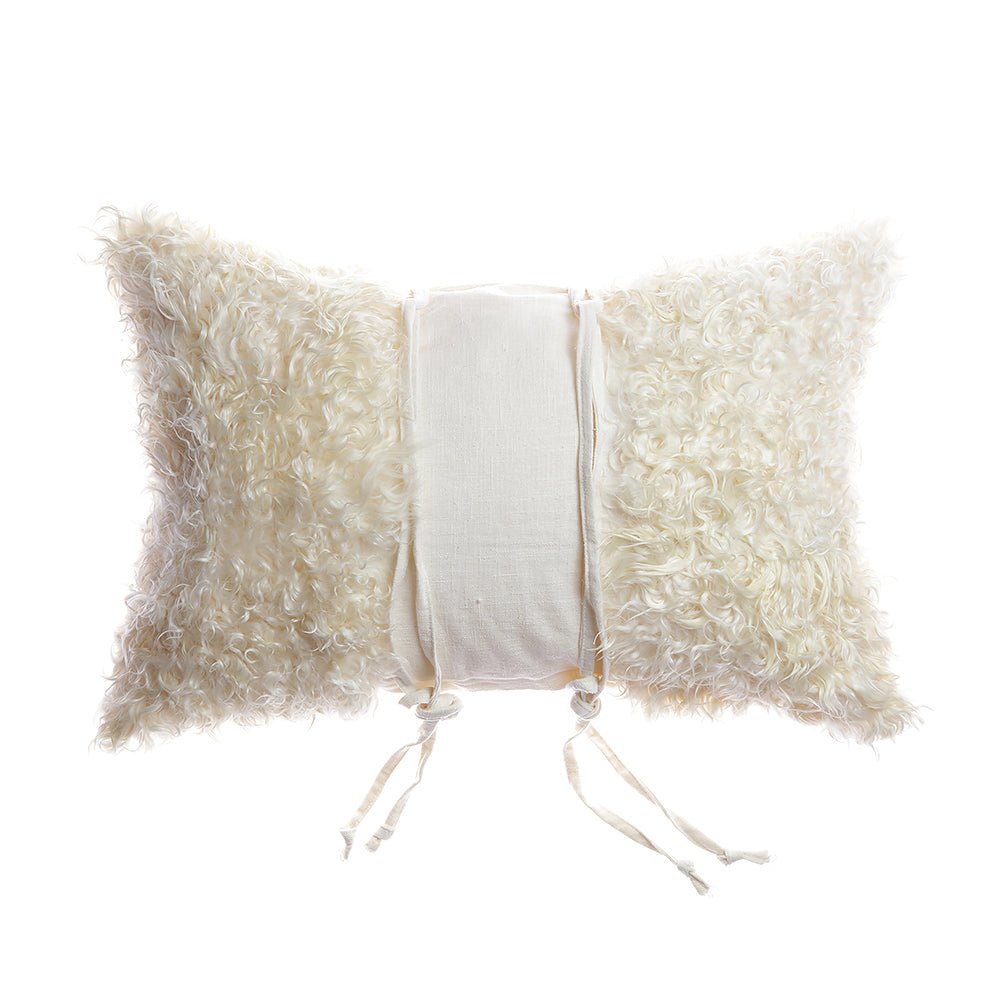 Celine Goat Skin Pillow - Homelosophy, view 4
