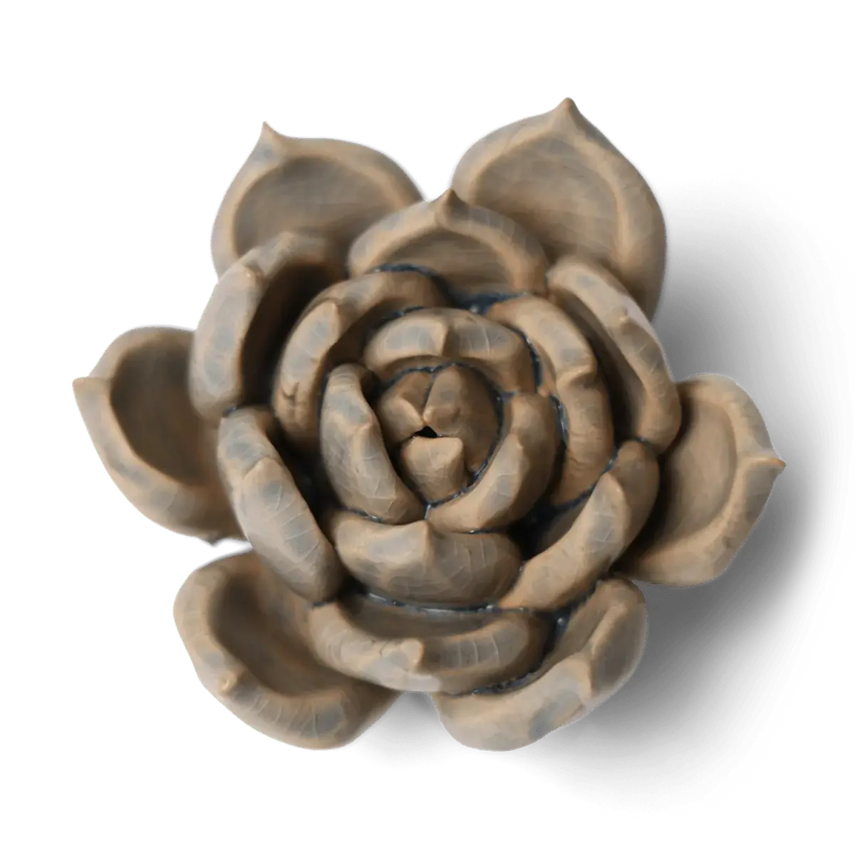 Ceramic Flower Wall Art Succulent Blue 12: Succulent Light Blue - Source by Studio Skara