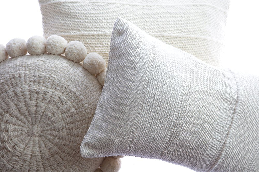 Boho Pom Pom Pillow - Homelosophy, view 7