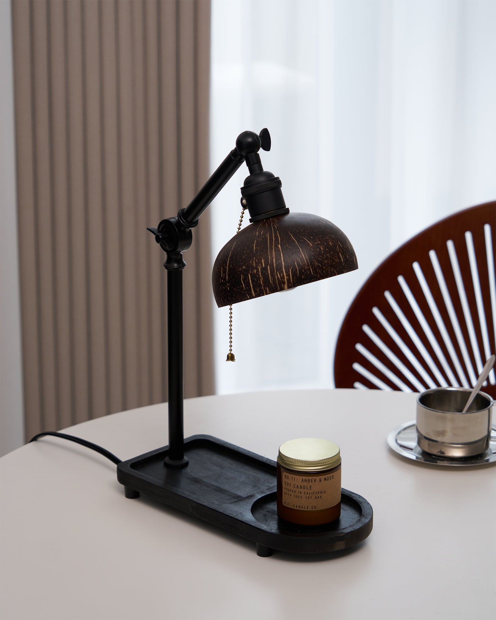 Christian Dell Table Lamp 5.1"