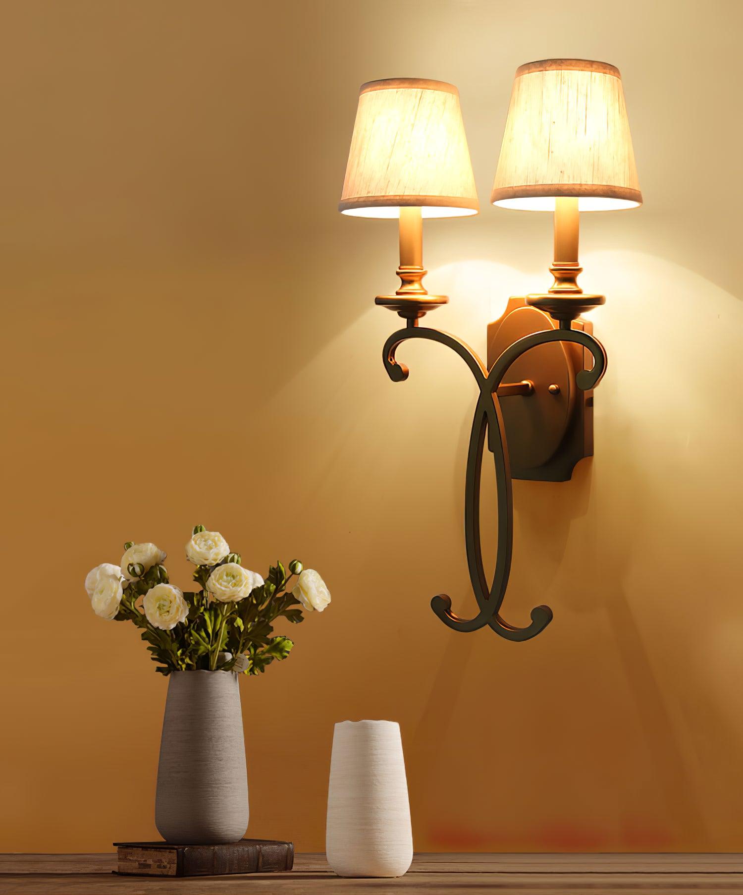 Coby Candle Wall Light 14.2"