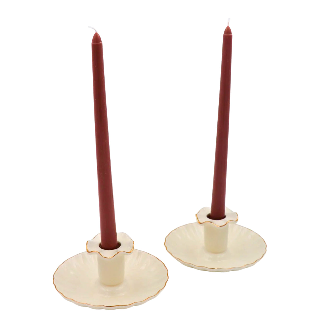 Extra Tall Cocoa Truffle Delight Taper Candle, 1 Case of 48 Packs (4 Candles per Pack)