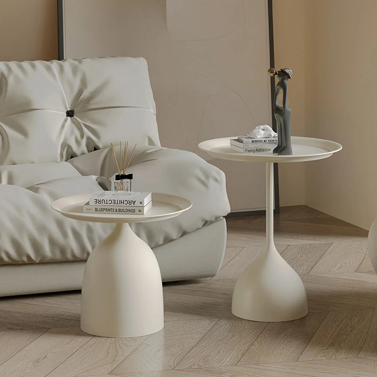 Coffee Table - Modern Metal Round — House of Avana, view 1 of 10