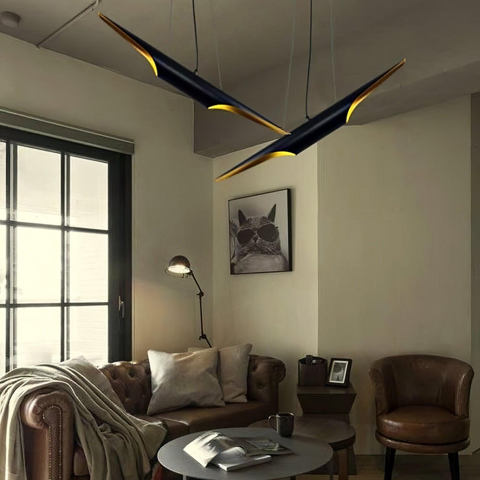 Coltrane Pipe Pendant Light 23.6"