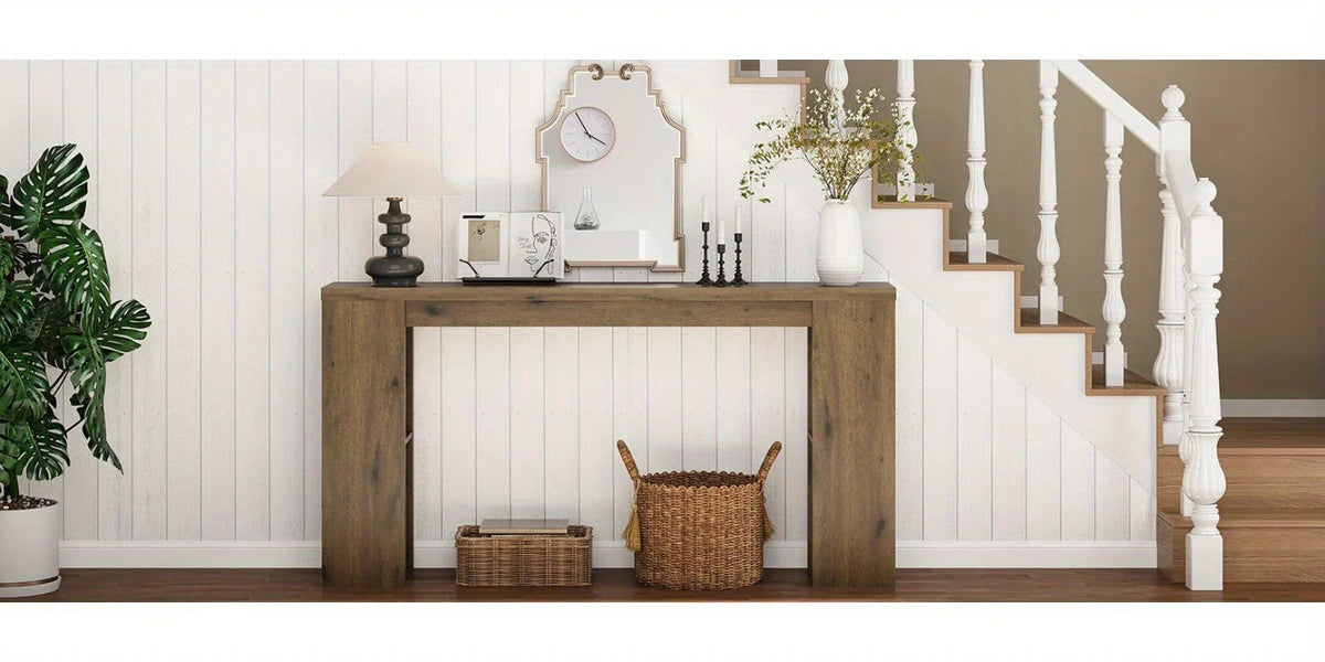 Console Table - Modern Wood 63 — House of Avana, view 19 of 24
