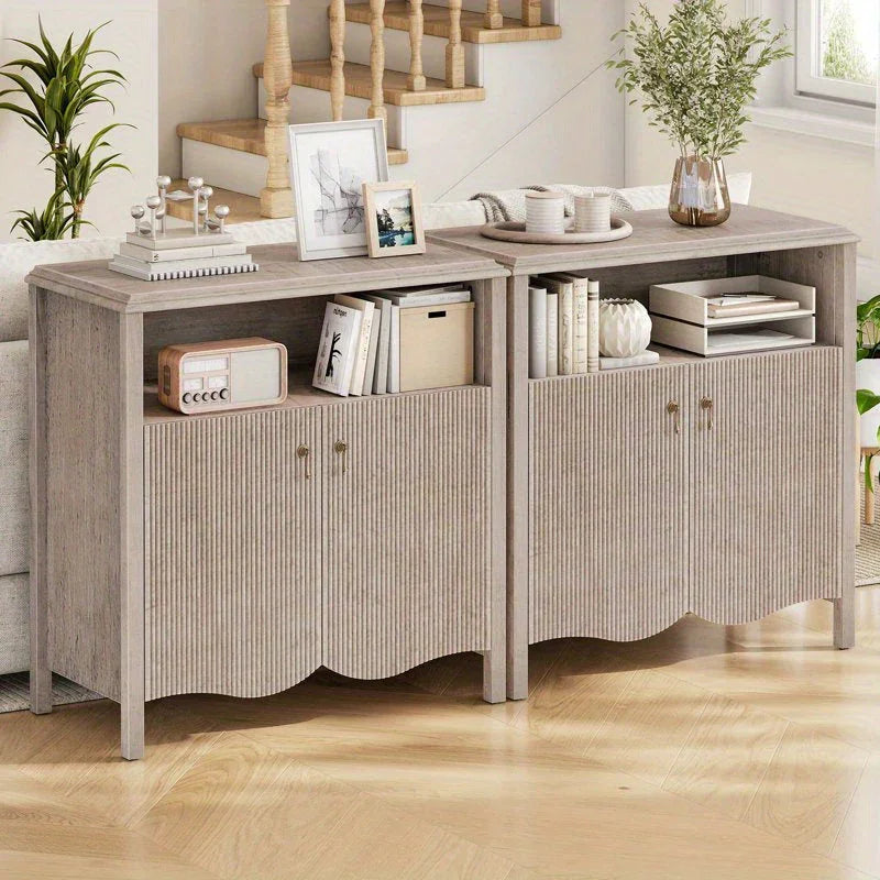 Console Table - Storage Gray — House of Avana, view 2 of 22